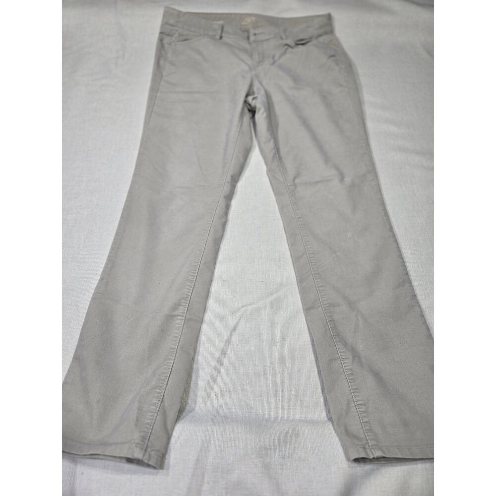 LOFT Modern Straight Leg Corduroy Pants Size 31/12 Neutral Tan‎